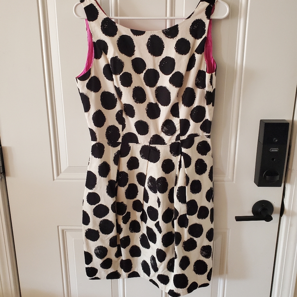 Polka dot mini dress